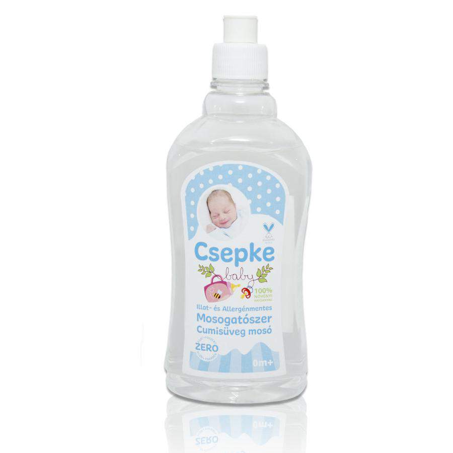 Image of Csepke Baby cumisüveg mosó, baba mosogatószer 0+ 500 ml